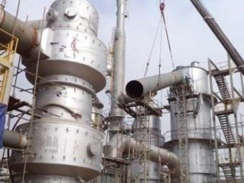 NHÀ MÁY NPK (Khung thép, Đường ống, Lắp đặt thiết bị)